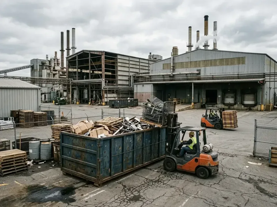 industrial-factory-scrap-conta-003 — frequently asked questions, Cheap Roll-off Dumpster Rentals in Brighton, MI